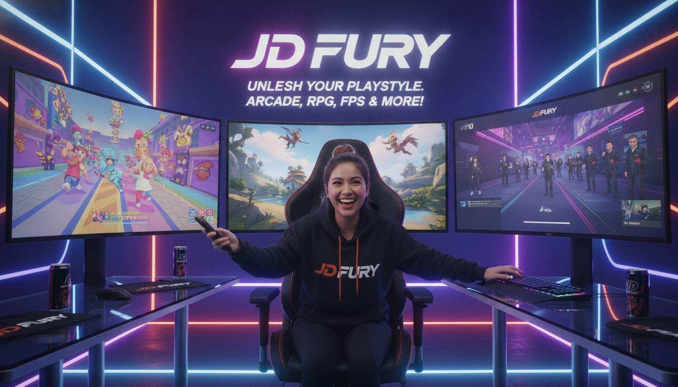 Game Categories Diverse game categories at JD FURY